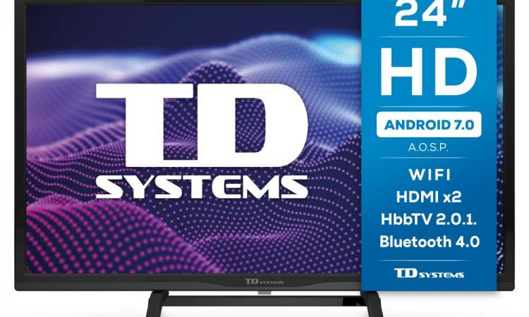 Smart TV TD Systems de 24 pulgadas K24DLX11HS