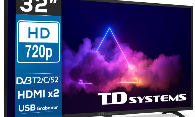 Televisor 32" Led HD TD Systems K32DLK12H